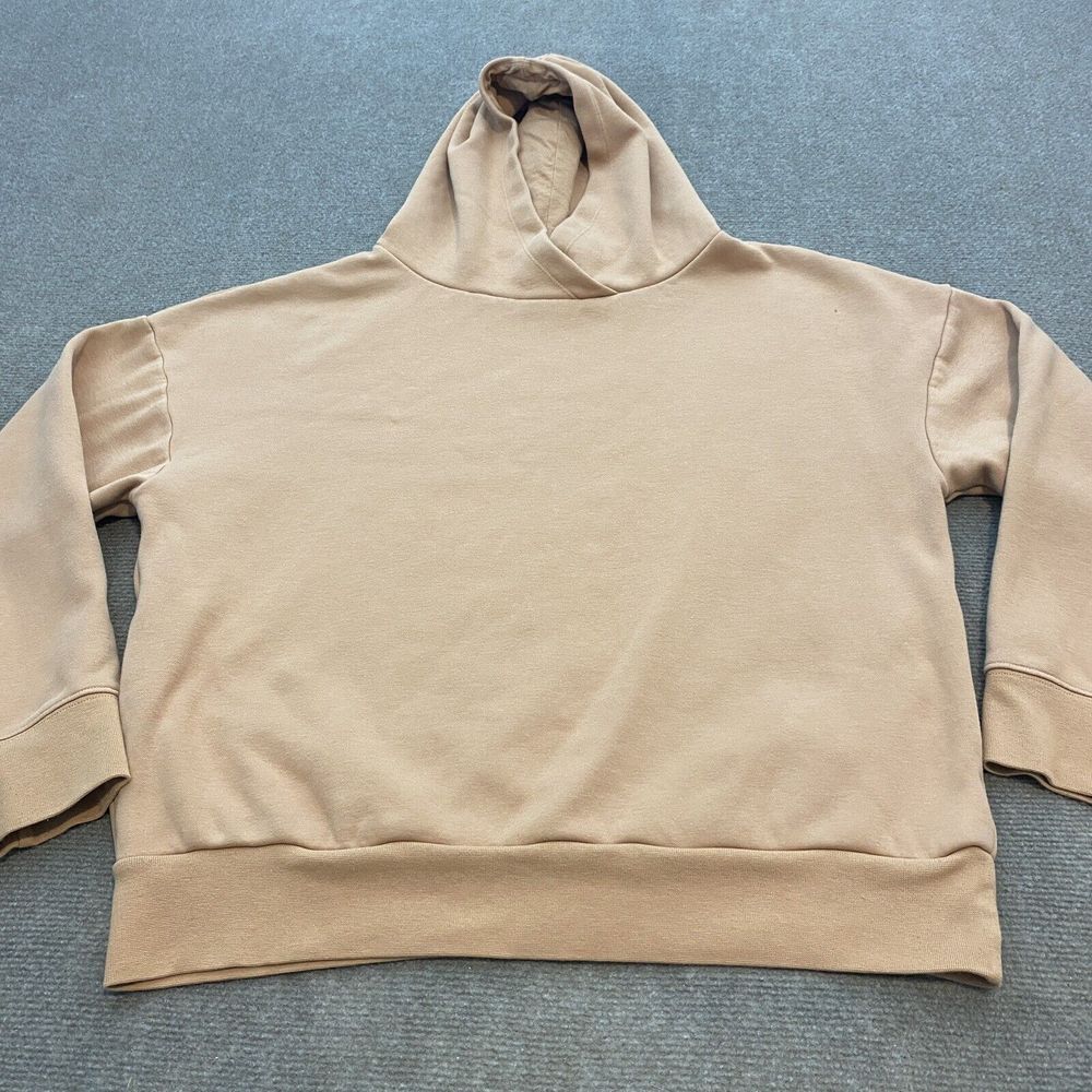 Fabletics Women's Beige/Tan Pullover Hoodie